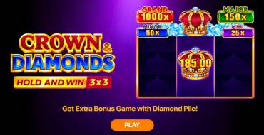 Crown and Diamonds: Hold and Win: Unique features