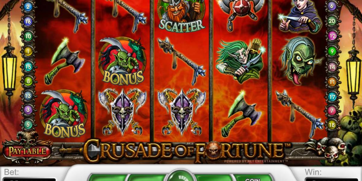 Crusade of Fortune pokie NZ