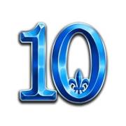 10 symbol in Crystal Ball Deluxe pokie