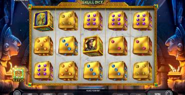 Crystal Skull Dice: Slot machine