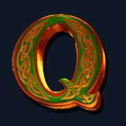 Q symbol in Book of Nibelungen pokie