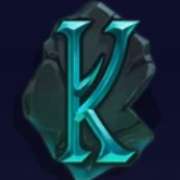 K symbol in Merlin and the Ice Queen Morgana pokie