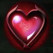 Hearts symbol in Blood Lust pokie