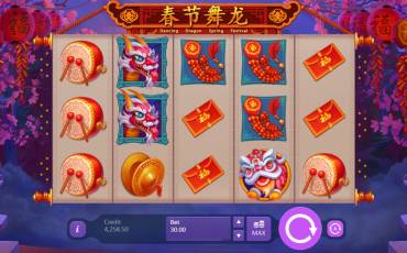 Dancing Dragon Spring Festival pokie NZ