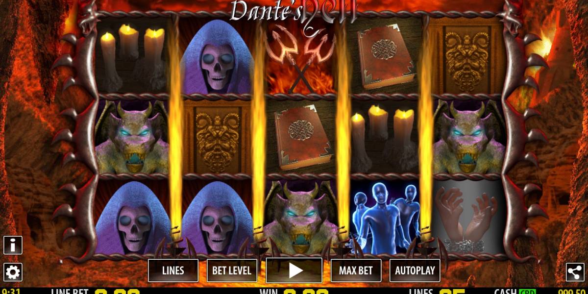 Dante’s Hell pokie NZ