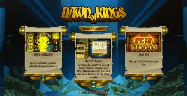 Dawn of Kings: Unique features