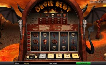 Devil Slot pokie NZ