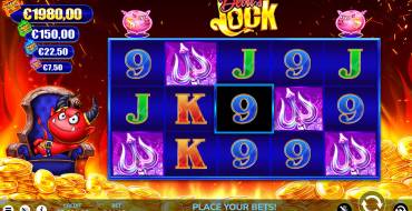 Devil`s Lock: Slot machine