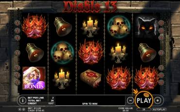 Diablo 13 pokie NZ