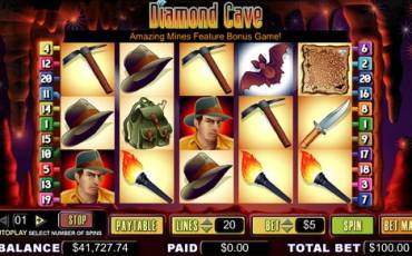 Diamond Cave pokie NZ