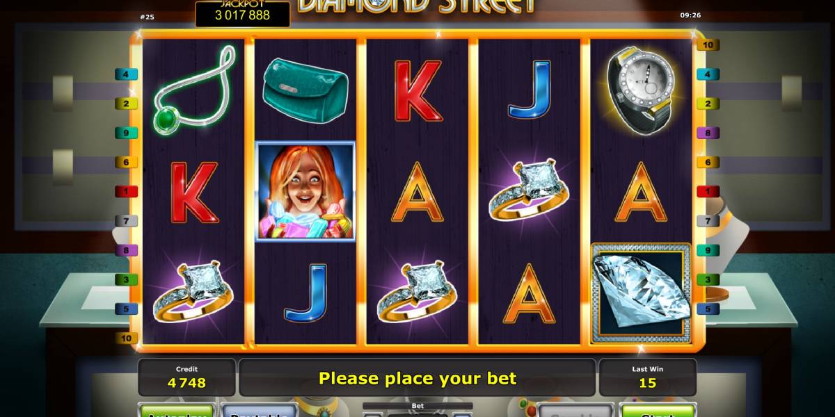 Diamond Street pokie NZ