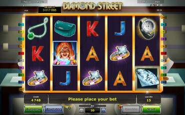 Diamond Street pokie NZ