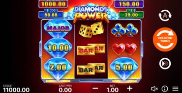 Diamonds Power: Hold and Win: Slot machine