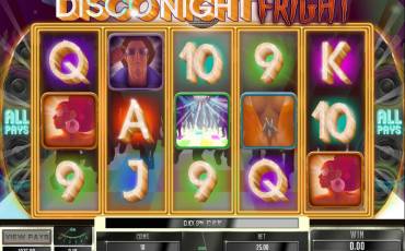 Disco Night Fright pokie NZ