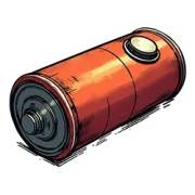 Doomsday Saloon: Red battery