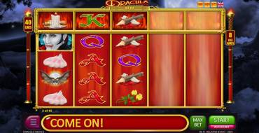 Dracula Riches: Free spins