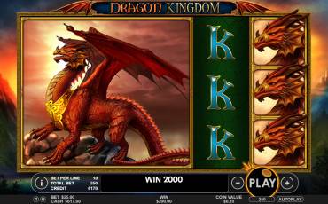 Dragon Kingdom pokie NZ