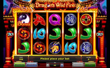 Dragon’s Wild Fire pokie NZ