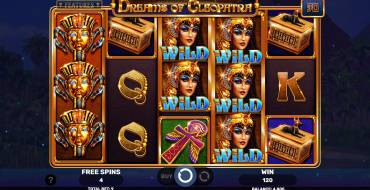 Dreams Of Cleopatra: Freespins