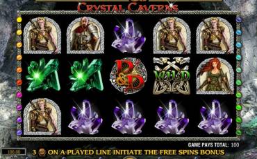 Dungeons & Dragons – Crystal Caverns pokie NZ