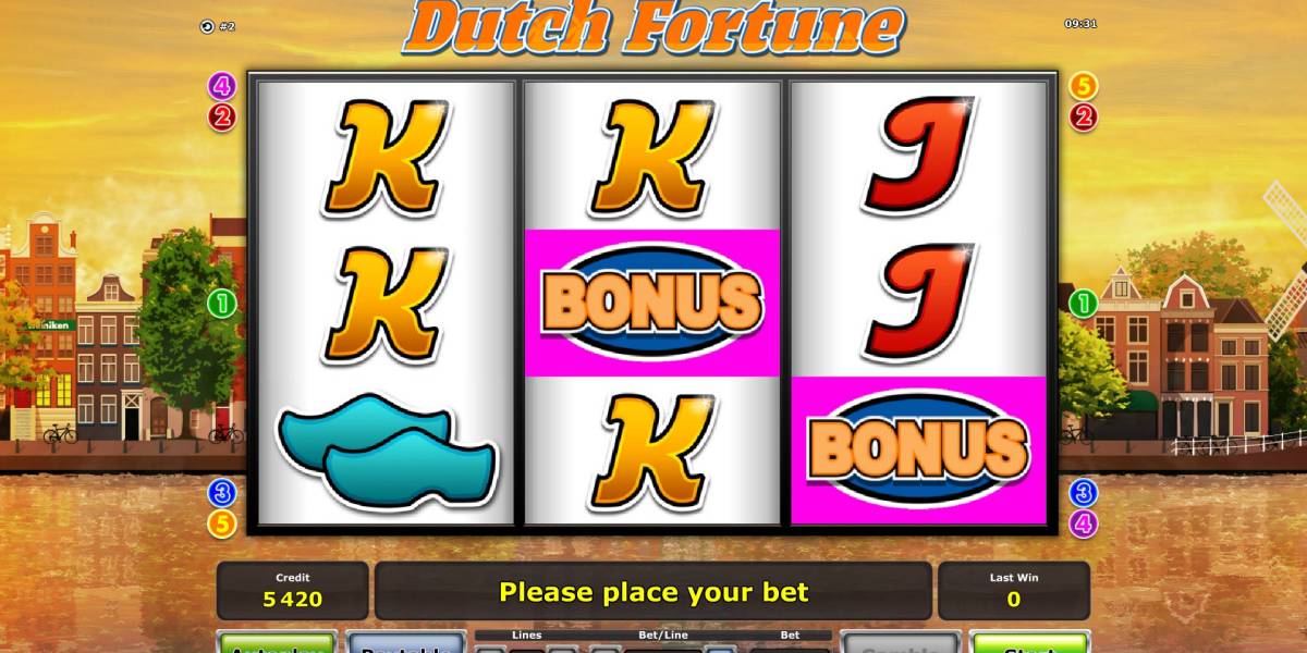 Dutch Fortune pokie NZ