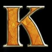K symbol in Fisher King pokie