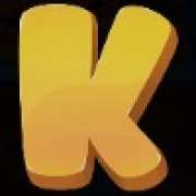 K symbol in The Dog House Megaways pokie