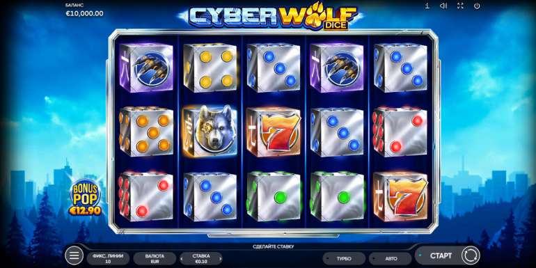 Cyber Wolf Dice