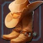 Hat and boots symbol in Wild Trigger pokie