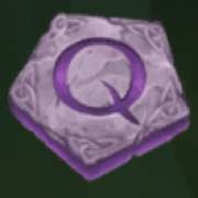 Q symbol in Thee Green Knight pokie