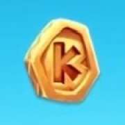 K symbol in Tropical Wilds pokie