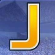 J symbol in Knockout Football pokie