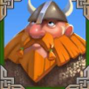 Viking fat man symbol in Viking Clash pokie