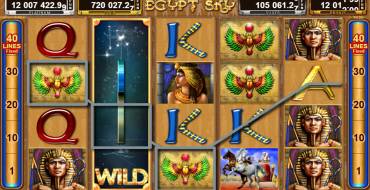 Egypt Sky Egypt Quest: Winnings