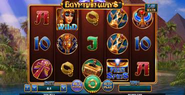 Egyptian Ways: Slot machine