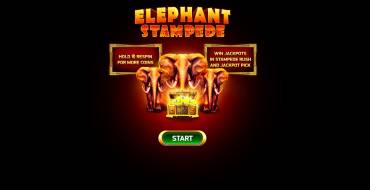 Elephant Stampede: Slot machine