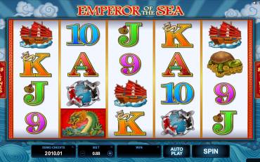 Emperor of the Sea pokie NZ