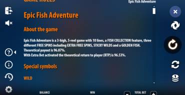 Epic Fish Adventure: Rules