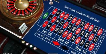 European Roulette Small Bets: Rules