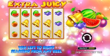 Extra Juicy: Extra Juicy by Pragmatic Play