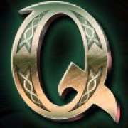 Q symbol in Book of Vikings pokie