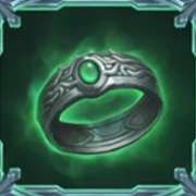 Ring symbol in Merlin and the Ice Queen Morgana pokie