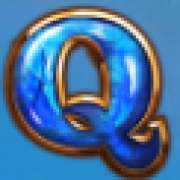 Q symbol in Book of Gods pokie