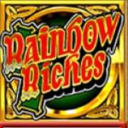 Logo symbol in Rainbow Riches pokie
