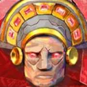 Red mask symbol in Aztec Falls pokie