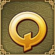 Q symbol symbol in 5 Lucky Lions pokie