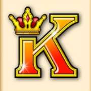 K symbol in Little Dragons pokie