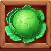 Cabbage symbol in Oink Farm pokie