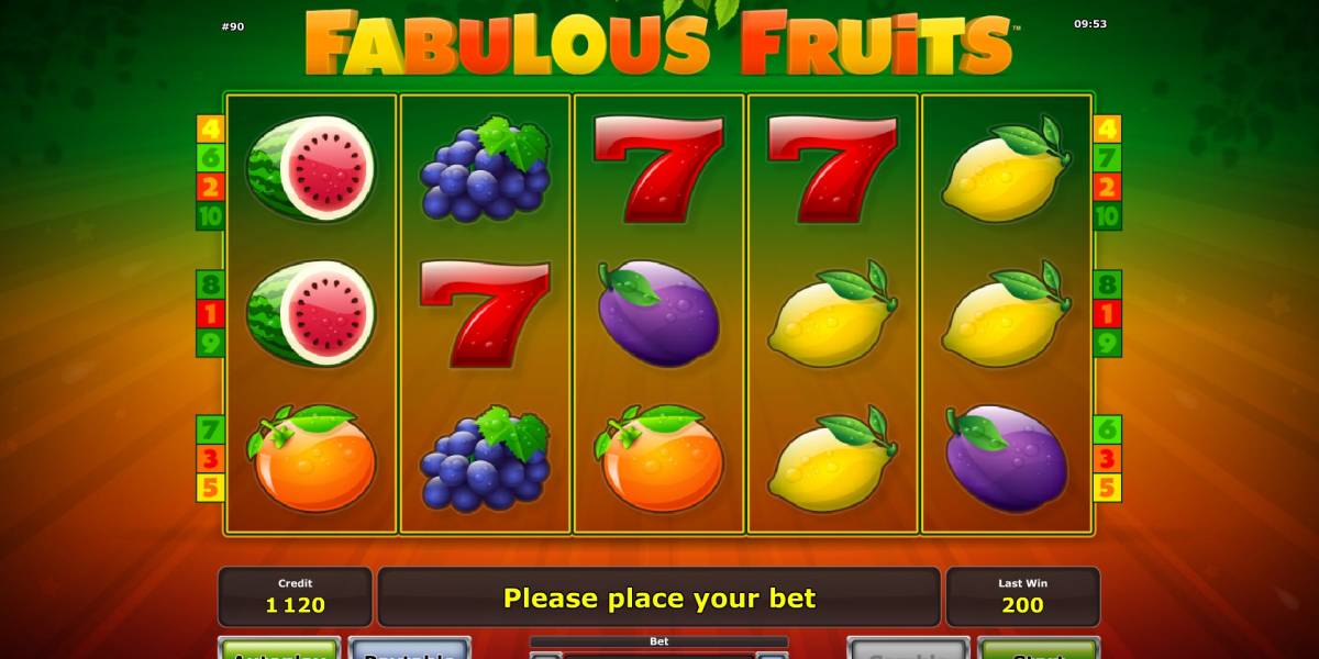 Fabulous Fruits pokie NZ