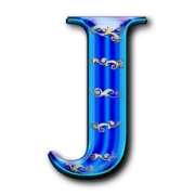 J symbol in Royal Secrets Clover Chance pokie